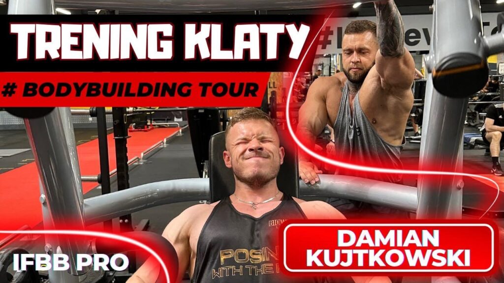 Trening klaty z Damianem Kujtkowskim! MEN'S PHYSIQUE IFBB PRO #bodybuildingtour