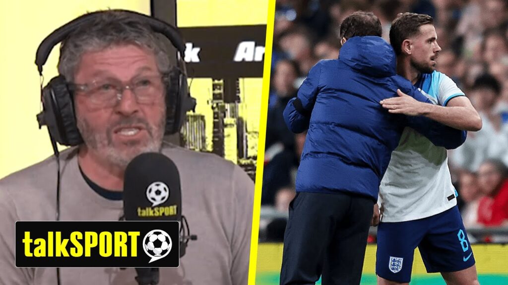 Andy Townsend Can't Fault Gareth Southgate's Loyalty to Harry Maguire and Jordan Henderson! 👏🔥