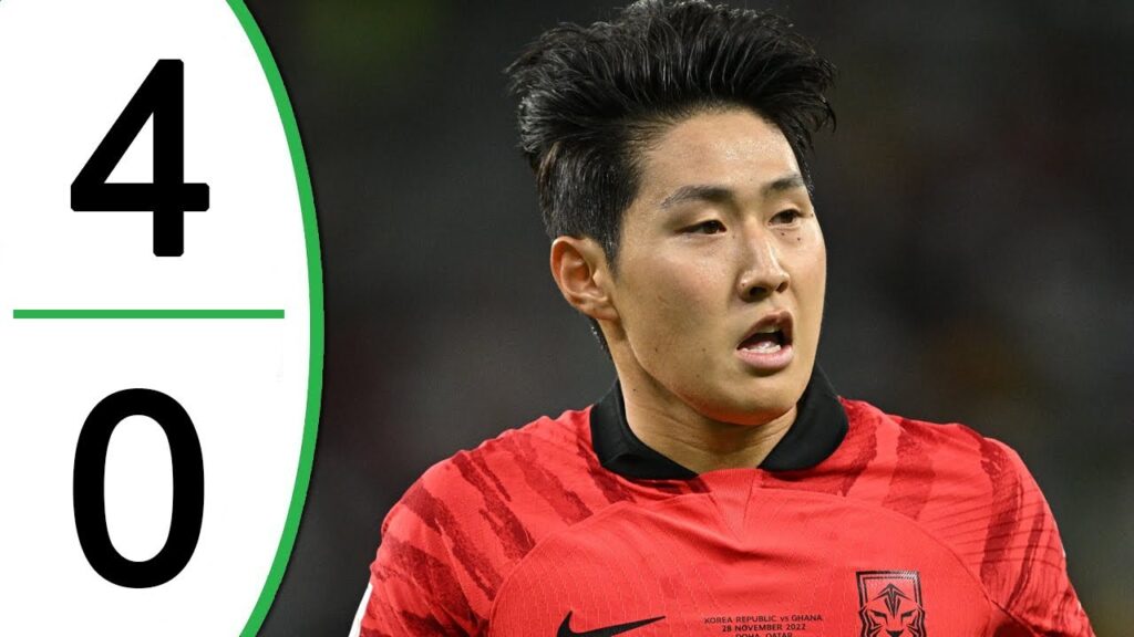 South Korea vs Tunisia 4-0 Extended Highlights & Goals  2023