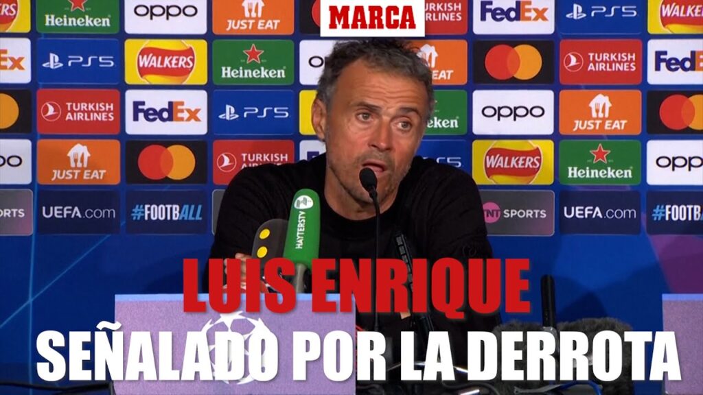 Luis Enrique: "Todavía creo que poner cuatro delanteros era la mejor decisión" I MARCA