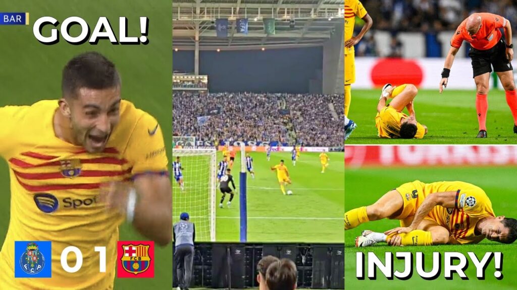 😍 Torres Stunning GOAL , Lewandowski Injury Update, Porto 0-1 FC Barcelona