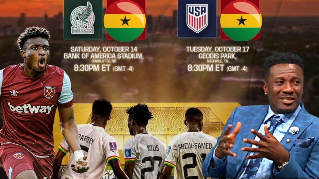 🇬🇭Ghana Vs Mexico🇲🇽 & USA, Black Stars Prepare, Asamoah Gyan Reacts🔥 Mohammed Kudus, Afcon 2023