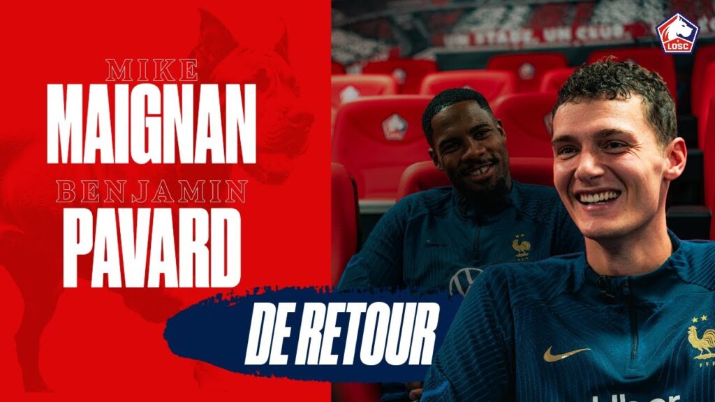 INTERVIEW | Mike Maignan et Benjamin Pavard, de retour avec l'Équipe de France 🇫🇷