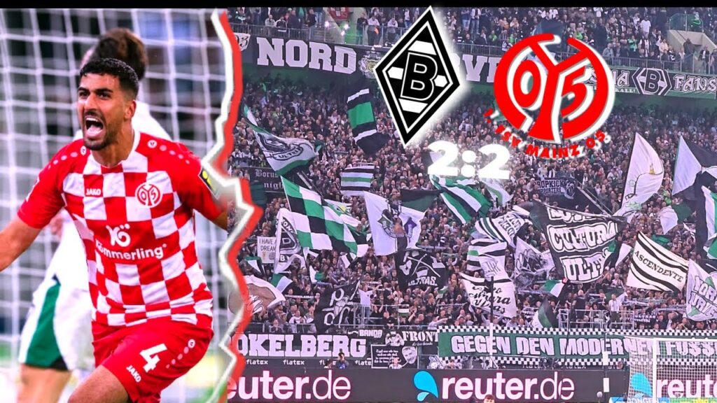 2 TRAUMTORE SORGEN FÜR REMIS IN GLADBACH! 🚀⚫🟢⚪ BORUSSIA MÖNCHENGLADBACH VS FSV MAINZ 05