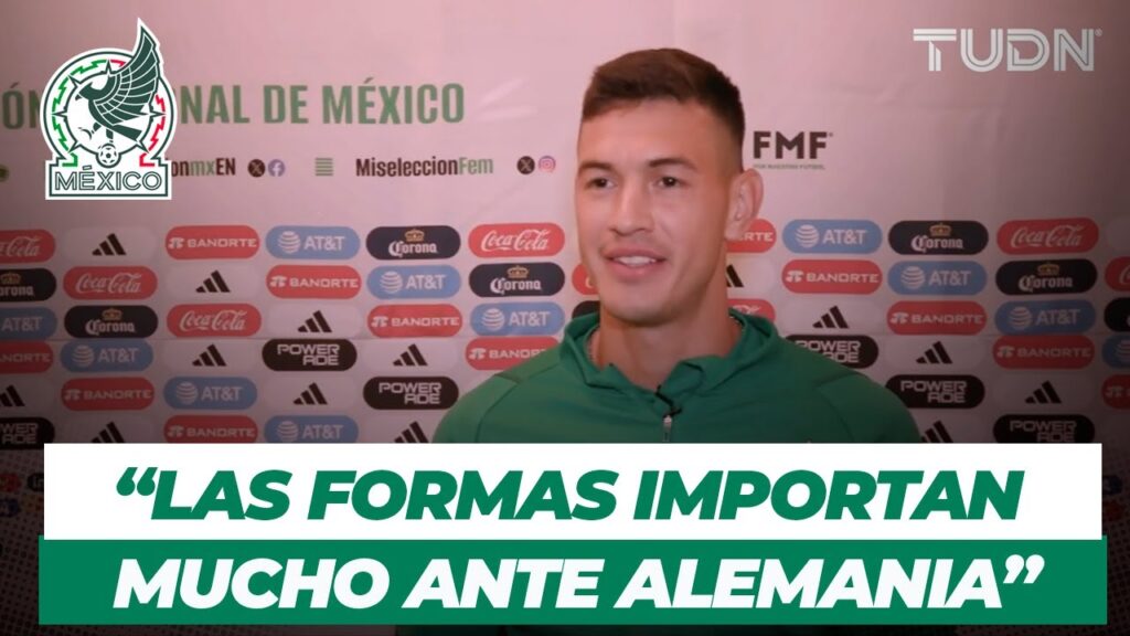 EXCLUSIVA 🚨: César Montes y el liderazgo en la defensa de la Selección Mexicana | TUDN