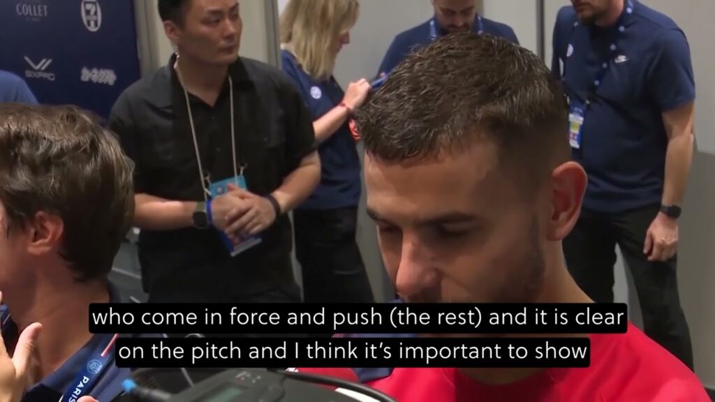 Lucas Hernandez: Neymar and Verrati are 'very important players' at PSG｜Tokyo｜Japan