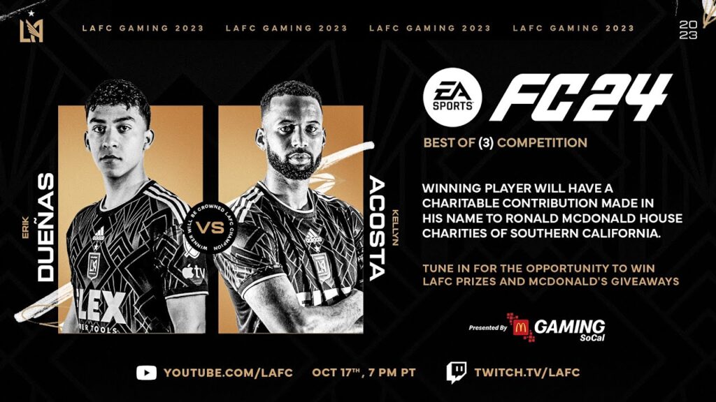 EA FC 24: Kellyn Acosta vs. Erik Dueñas | Presented by McDonalds