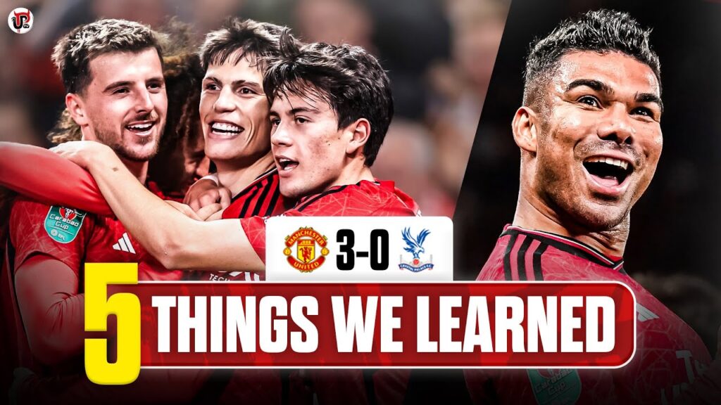 Amrabat Is THE KEY, Casemiro THRIVES & Youngsters SHINE | 5 Things We Learned: Man Utd 3-0 C. Palace Amrabat Is THE KEY, Casemiro THRIVES & Youngsters SHINE | 5 Things We Learned: Man Utd 3-0 C. Palace