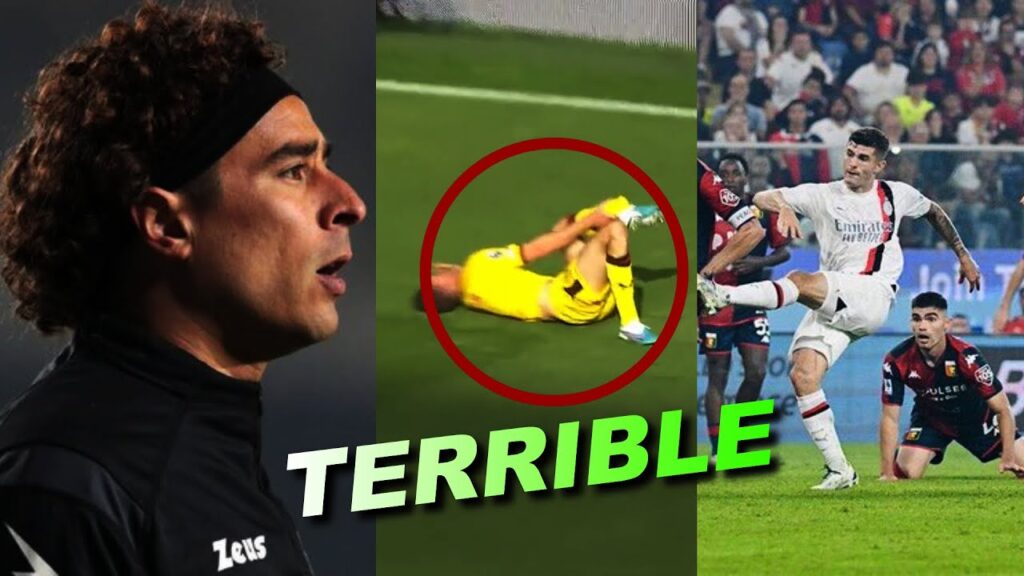 TERRIBLE LESION | SENTARAN A OCHOA | JOHAN VASQUEZ CAE vs PULISIC | SANTI DESEPCIONADO