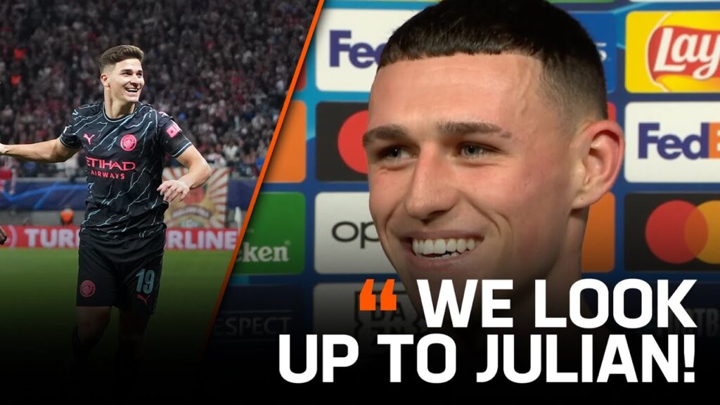 "Alvarez changed the game!" 🤩 | Foden heaps praise on Argentine after Leipzig win | LiveScore