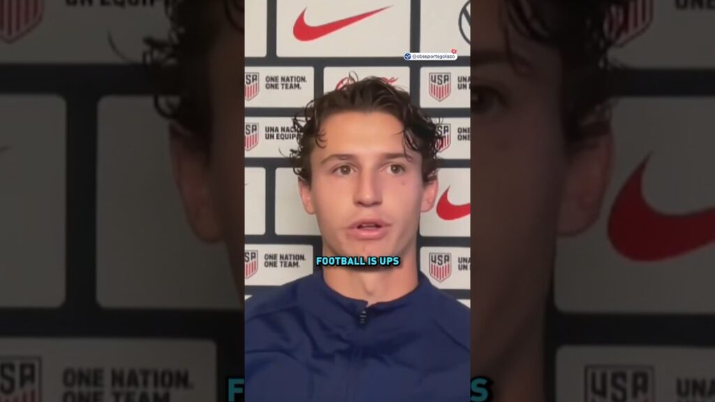 Brenden Aaronson on how his self belief and determination has helped him through difficult times. 💪