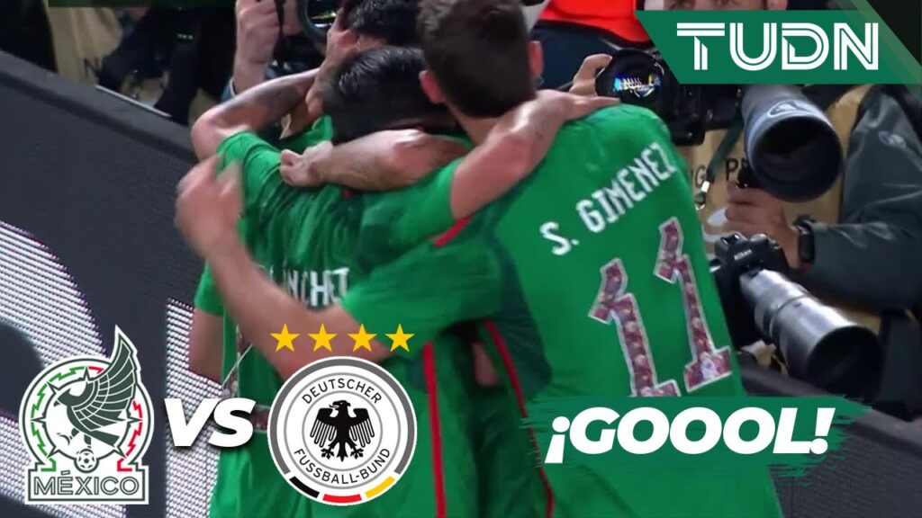 ¡SON LETALES! Antuna marca un GOLAZO | México 1-1 Alemania | Amistoso Internacional | TUDN