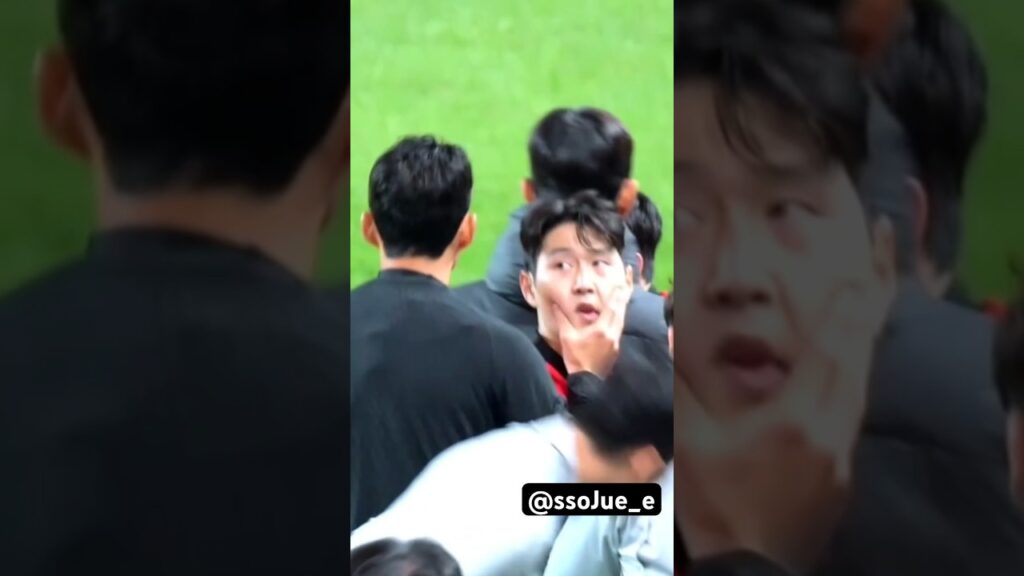 이강인 멀티골을 본 손흥민 반응ㅋㅋㅋ