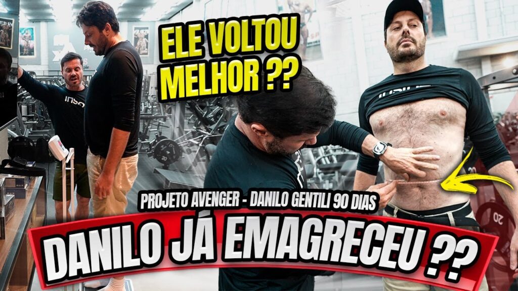 DANILO GENTILI JÁ EMAGRECEU EM UMA SEMANA ??? PROJETO AVENGER 90 DIAS #EP4 DANILO GENTILI JÁ EMAGRECEU EM UMA SEMANA ??? PROJETO AVENGER 90 DIAS #EP4
