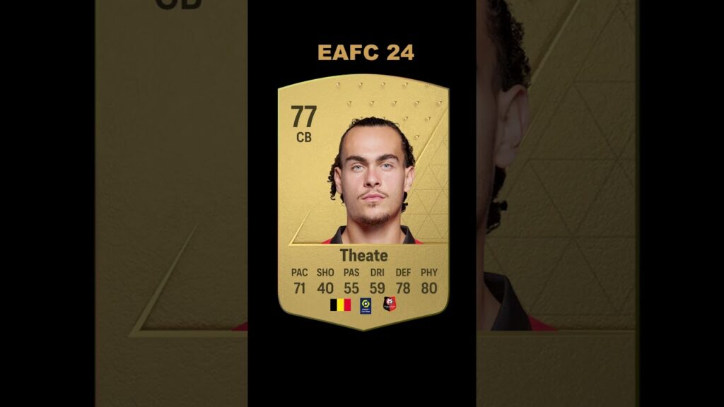 Arthur Theate in EVERY FIFA (FIFA 22-EAFC 24) #like #subscribe