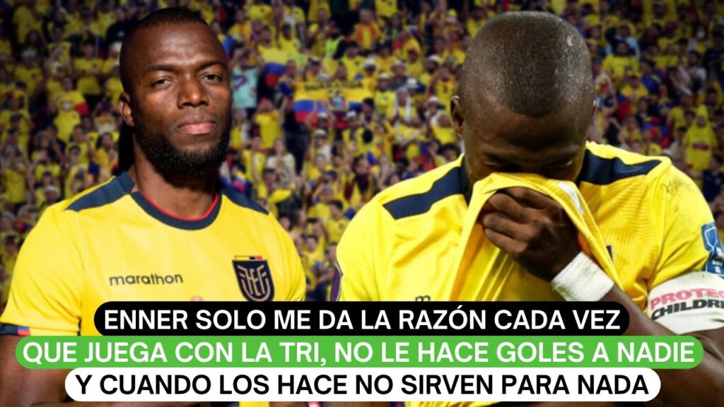 Enner me da la razón cada que juega con la Tri, no le hace goles a nadie y cuando los hace no sirven