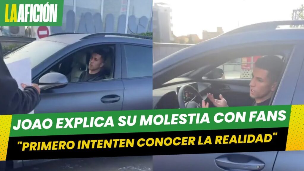 Joao Cancelo explica por qué se molestó con aficionados que le pidieron una foto