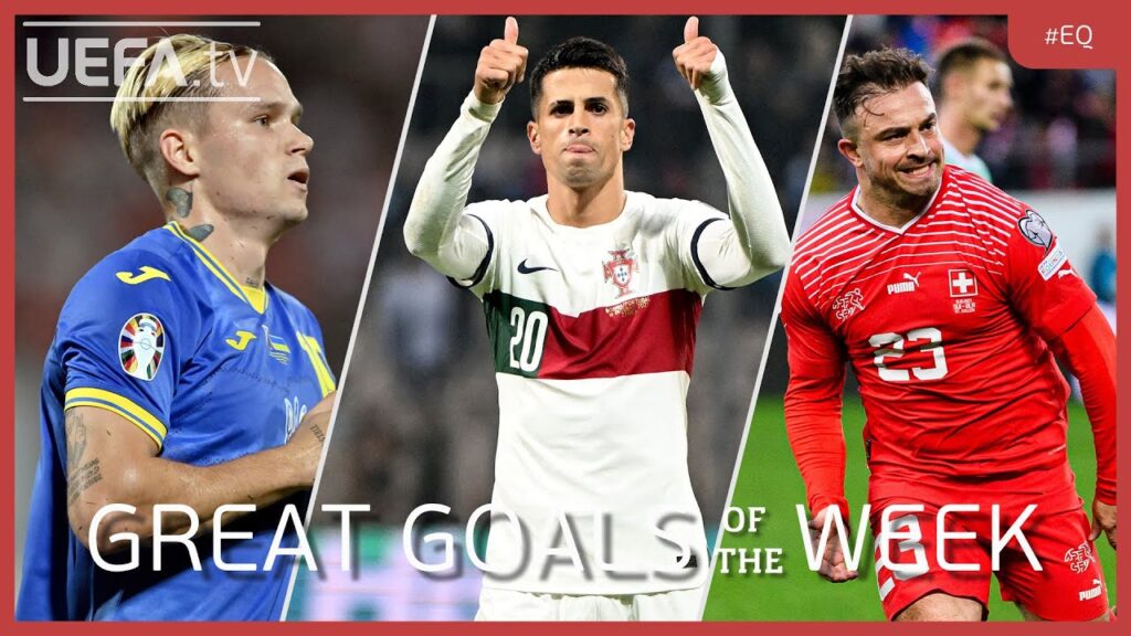 MUDRYK, CANCELO, SHAQIRI | EURO Qualifiers GREAT GOALS, Matchday 7-8