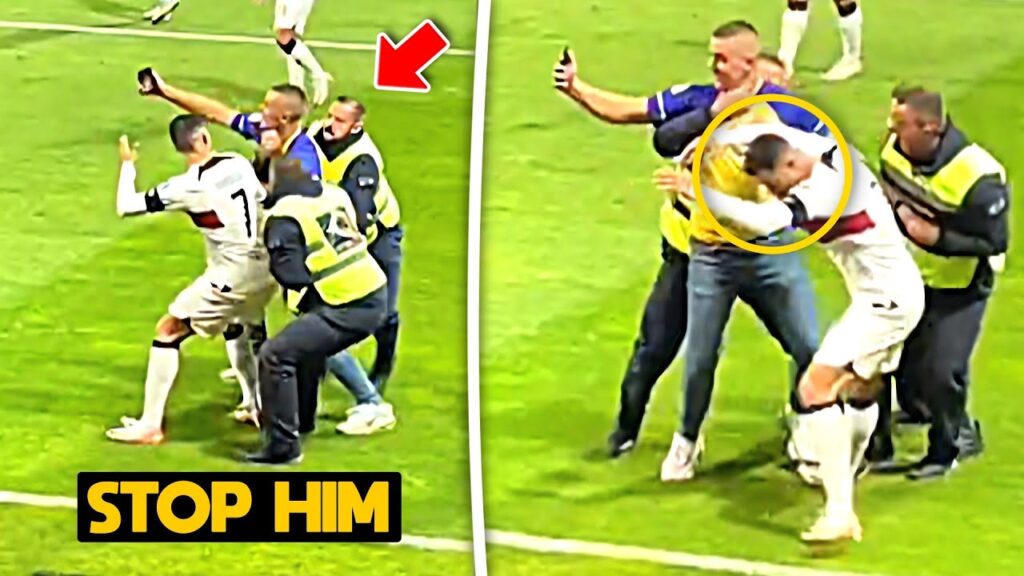 Cristiano Ronaldo was ATTACKED by his Fan vs Bosnia & Herzegovina 😡😤