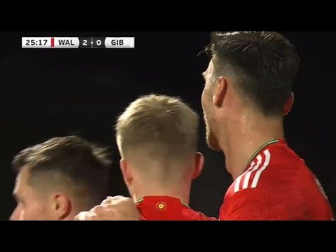 Kieffer Moore Goal, Wales vs Gibraltar 4-0 | All Goals and Extended Highlights.