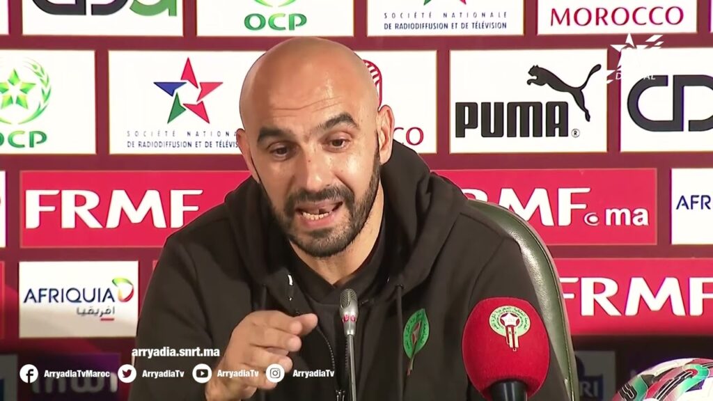 🎙️| اللقاء الإعلامي ل الناخب الوطني وليد الركراكي قبل مواجهة ليبيريا