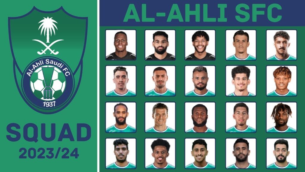 AL-AHLI SFC Squad Season 2023/24 | Al-Ahli | FootWorld