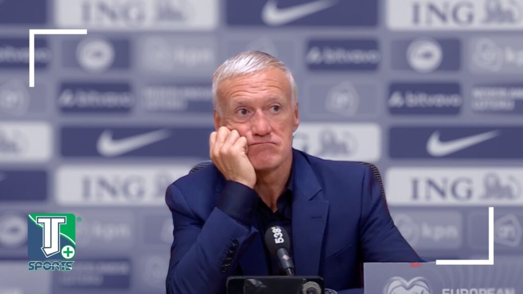 Didier Deschamps revient sur les buts de Kylian Mbappé pour l'Équipe de France face aux Pays-Bas