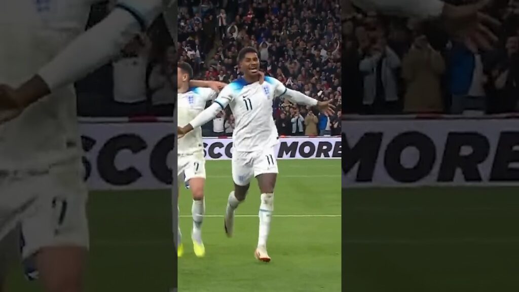 Bellingham + Rashford Goal 🤩 #Shorts