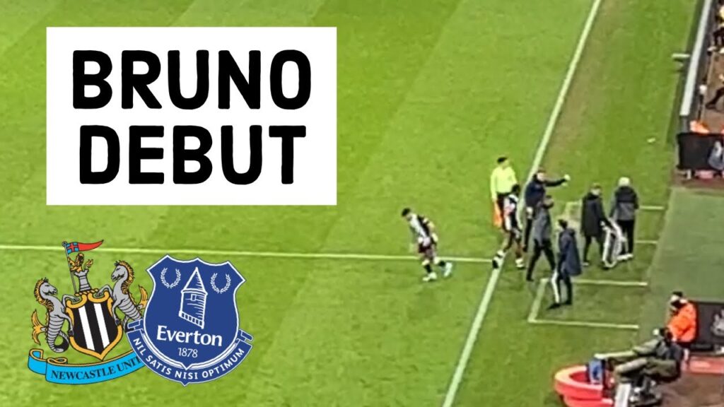 BRUNO GUIMARÃES DEBUT! LIVE! NEWCASTLE 3-1 EVERTON