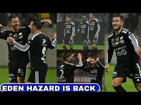 HIS BACK🔥! Eden Hazard Scores His First Goal And Two Assists After Retirement! Charity Match