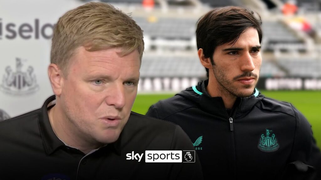 Eddie Howe CONFIRMS Sandro Tonali's availability for Palace clash