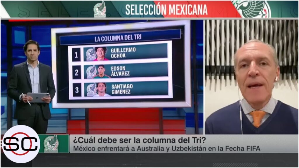 OCHOA, EDSON ÁLVAREZ y SANTI GIMÉNEZ debe ser la columna vertebral del TRI ¿Quiñones? | SportsCenter OCHOA, EDSON ÁLVAREZ y SANTI GIMÉNEZ debe ser la columna vertebral del TRI ¿Quiñones? | SportsCenter