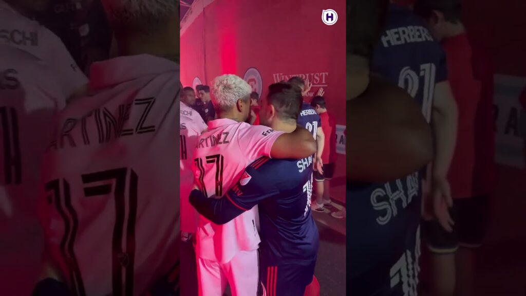 El efusivo saludo entre Josef Martínez y Xherdan Shaqiri 🤩🫂