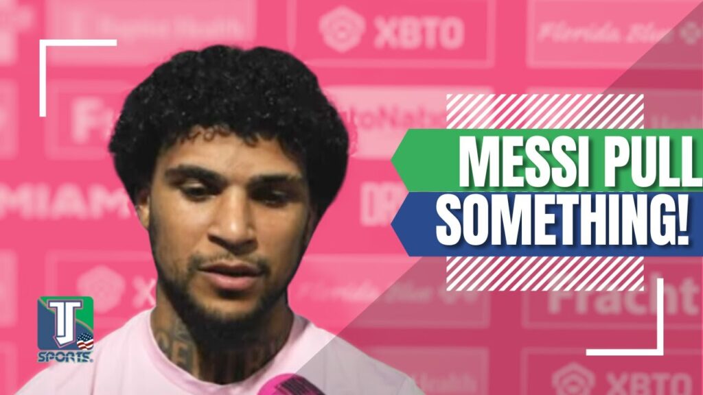 DeAndre Yedlin STATES THE OBVIOUS about Lionel Messi and Inter Miami