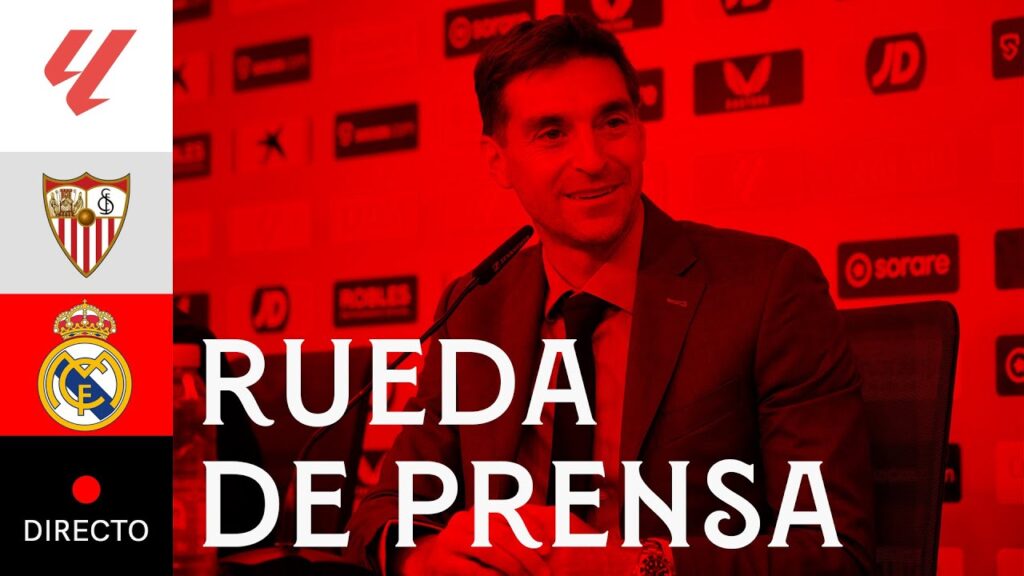 🗣 Rueda de prensa de Diego Alonso #SevillaFCRealMadrid