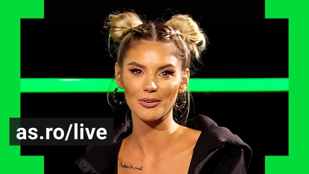 Ramona Olaru la AS.ro LIVE, partea 1. ”Când eram mică jucam fotbal și tenis de picior cu băieții”