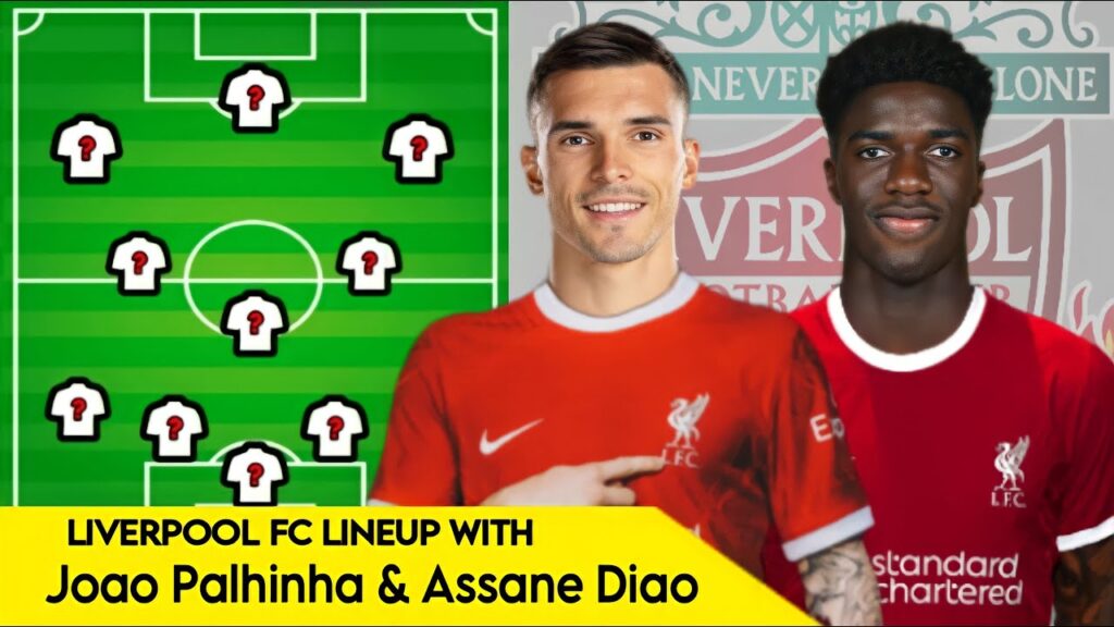 Liverpool FC Best Lineup with Joao Palhinha & Assane Diao Transfers ✅ Liverpool Transfer News Today