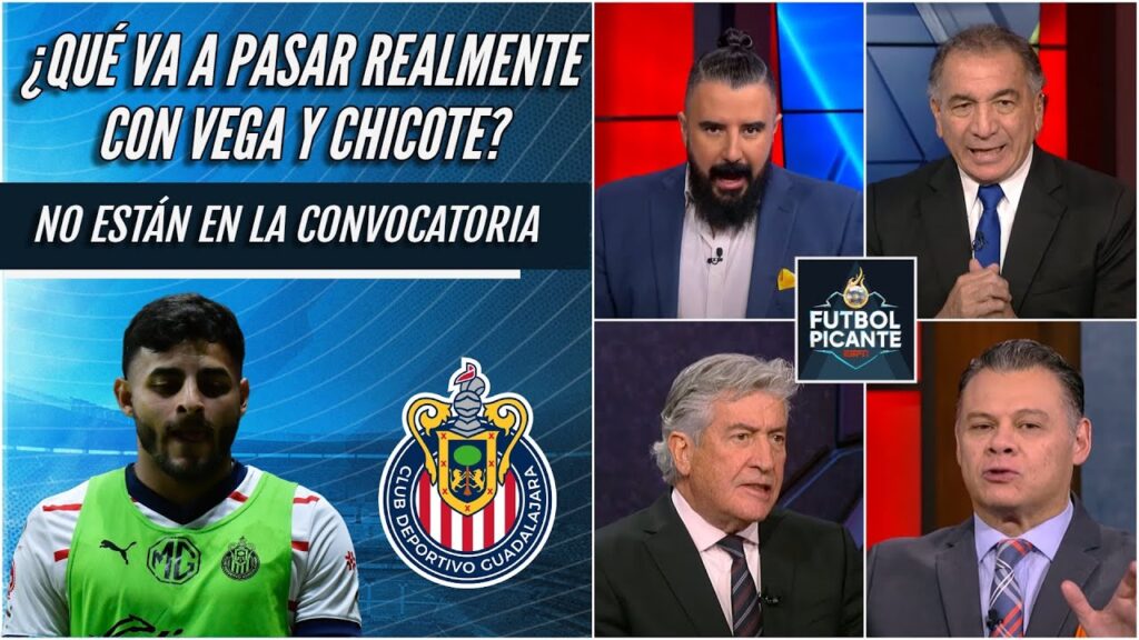 CHIVAS Alexis Vega y Chicote Calderón NO FUERON PERDONADOS. No viajaron a Puebla | Futbol Picante