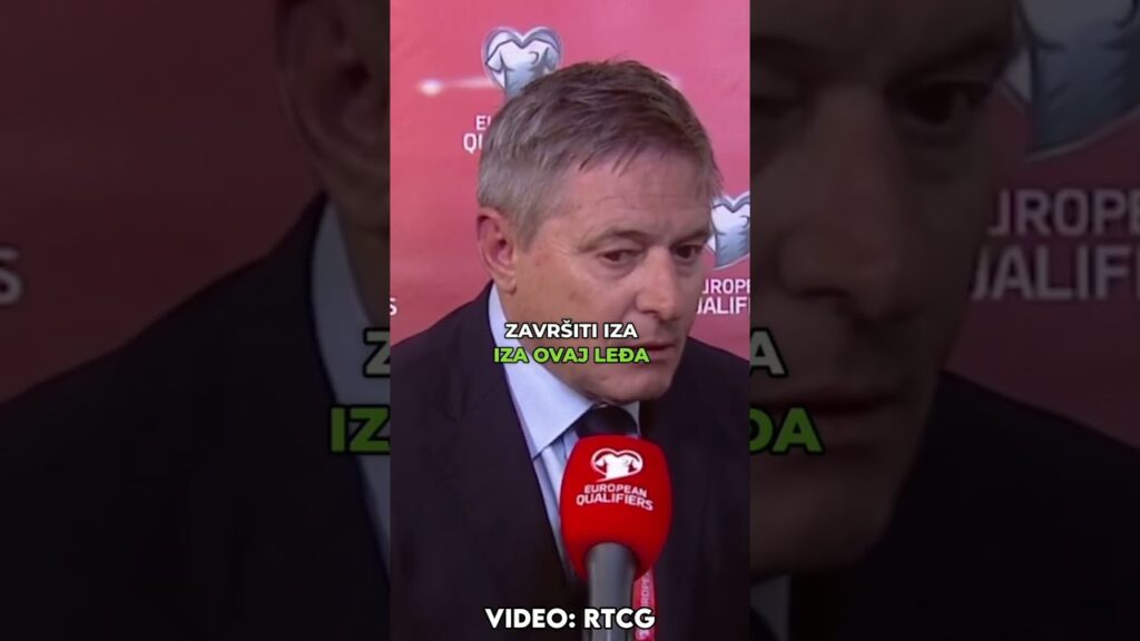 Selektor Srbije Dragan Stojković za RTCG poslije pobjede nad Crnom Gorom