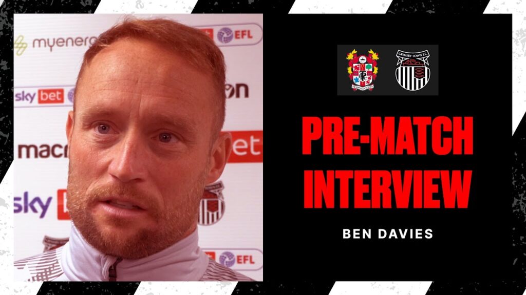 Pre-Tranmere with Ben Davies