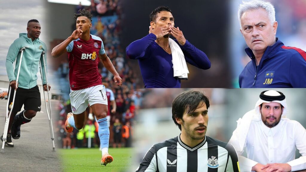 JOSE MORINHO, OLLIE WATKINS, SANDRO TONALI, THIAGO SILVA, SHEIKH JASSIM, JOSEPH AIDOO,