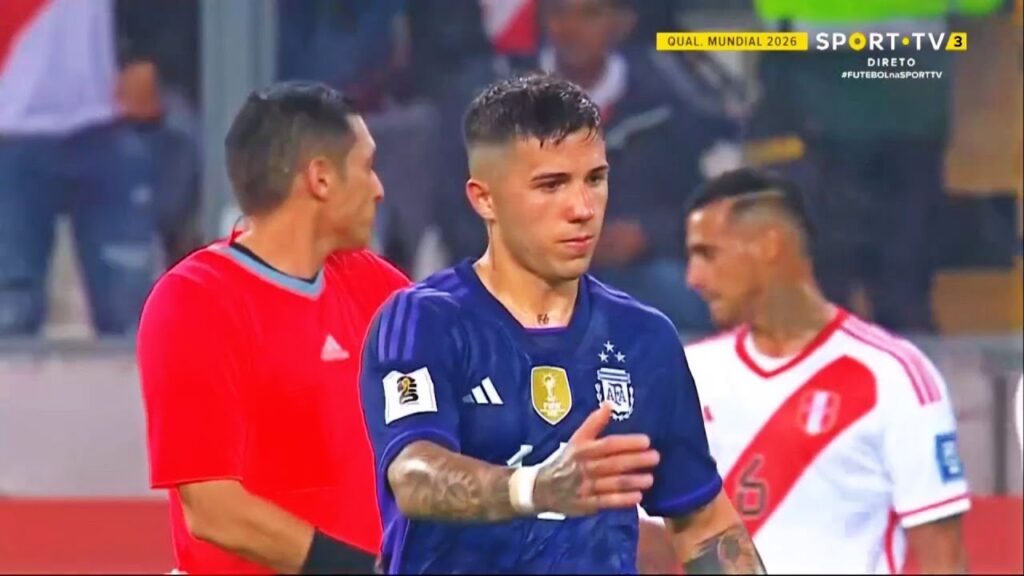 Enzo Fernandez Performance vs Peru (18/10/23) 1 ASSIST