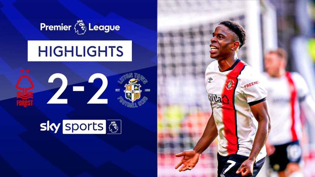 Late Adebayo goal earns Hatters point! 🎩 | Nottingham Forest 2-2 Luton | EPL Highlights