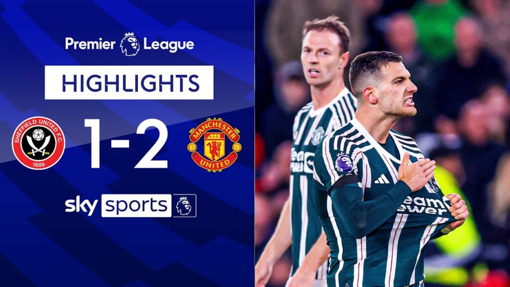 Dalot STUNNER keeps Blades bottom! ☄️ | Sheffield Utd 1-2 Man Utd | EPL Highlights