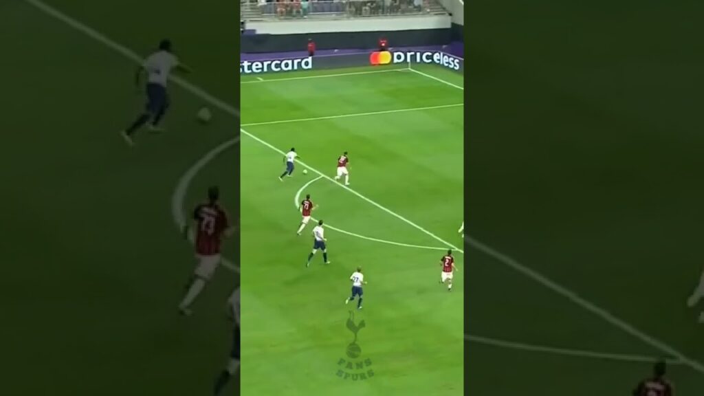 Goals Georges-Kevin N'Kouddou 🔥🔥 || Tottenham vs AC Milan - Champions Cup #Shorts #Tottenham #Spurs