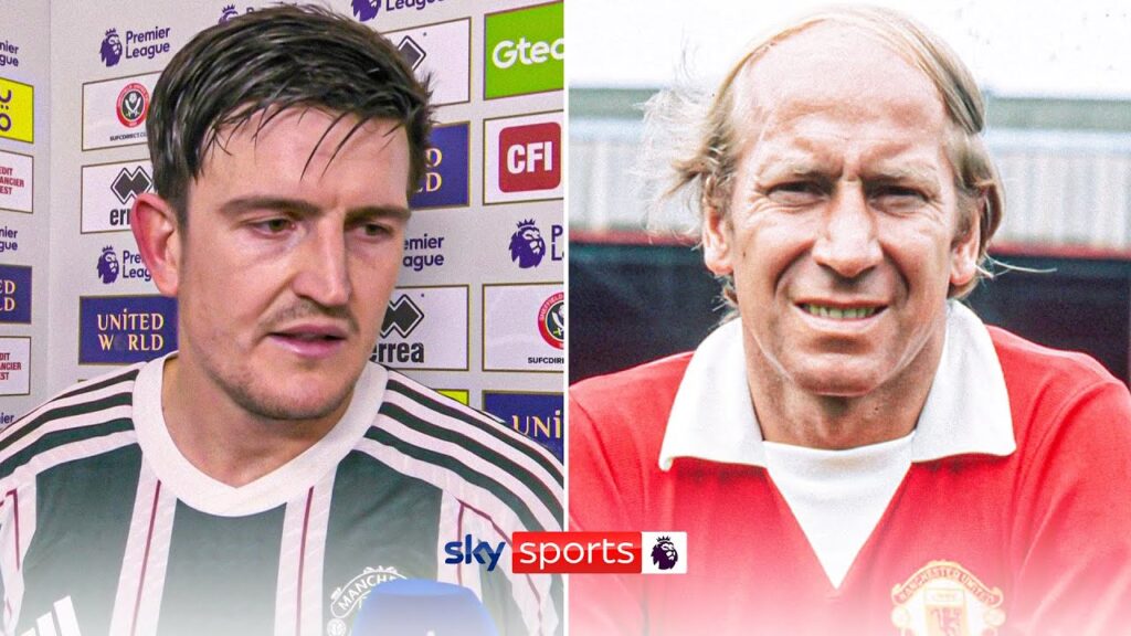 'The world will miss Sir Bobby Charlton.' ❤️ Harry Maguire's touching tribute