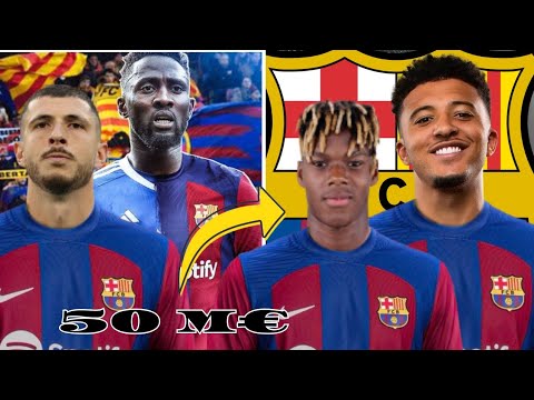 Xavi a enfin trouvé son nouveau 6, Guido Rodriguez et Wilfred Ndidi. Jadon Sancho et Nico Williams