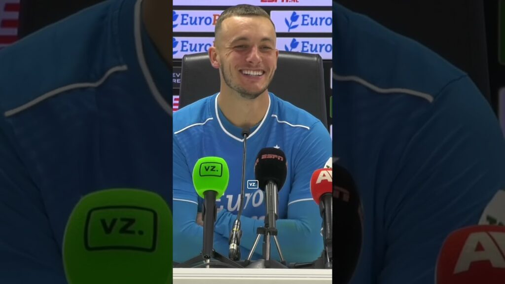 Justin Bijlow heeft z’n baard korter geschoren en dat valt meteen op 😂🤣#bijlow #feyenoord