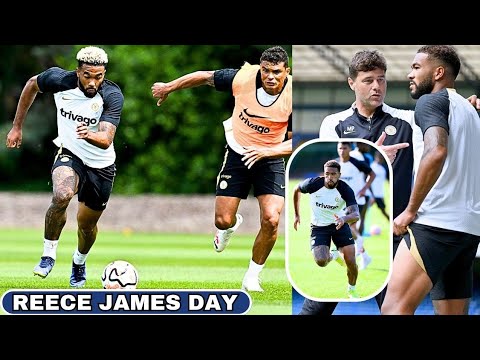 INSIDE FULL RETURN DAY! Reece James Challenge Thiago Silva In Today`s Training