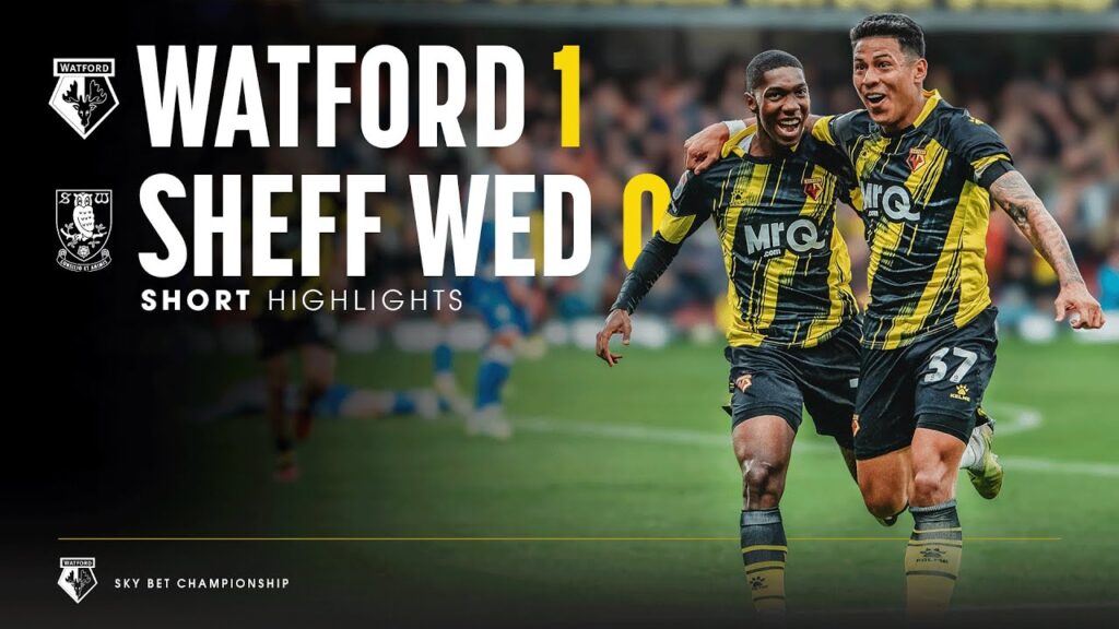 LATE ASPRILLA WINNER! 🇨🇴 | Watford 1-0 Sheffield Wednesday | Short Highlights